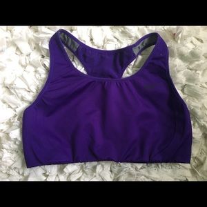 Nike Dri-Fit purple sports bra